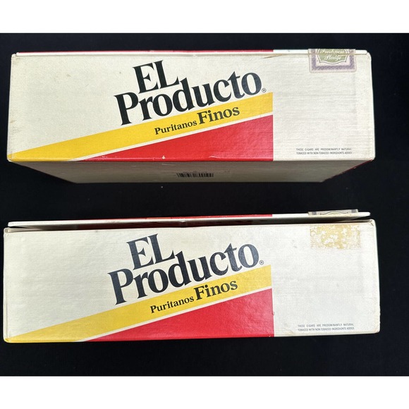 EL PRODUCTO Bouquets 50 Cigar Empty Boxes. 2 Box Set Excellent Condition! 5U - Picture 3 of 6